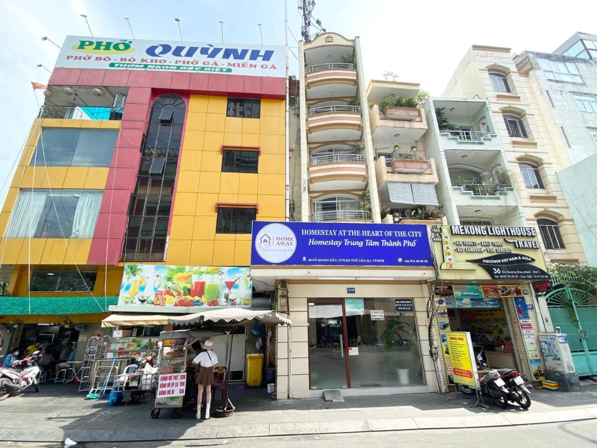 Home Away Do Quang Dau- Homestay, City Center, D1 Ho Chi Minh-staden Exteriör bild